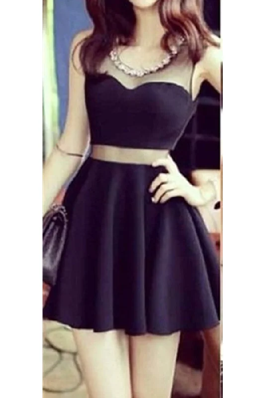 Nursing DressBlack Simple See Through Mini Handmade Formal Homecoming Cocktail Dress K404 Nursing DressBlack Simple See Through Mini Handmade Formal Homecoming Cocktail Dress K404