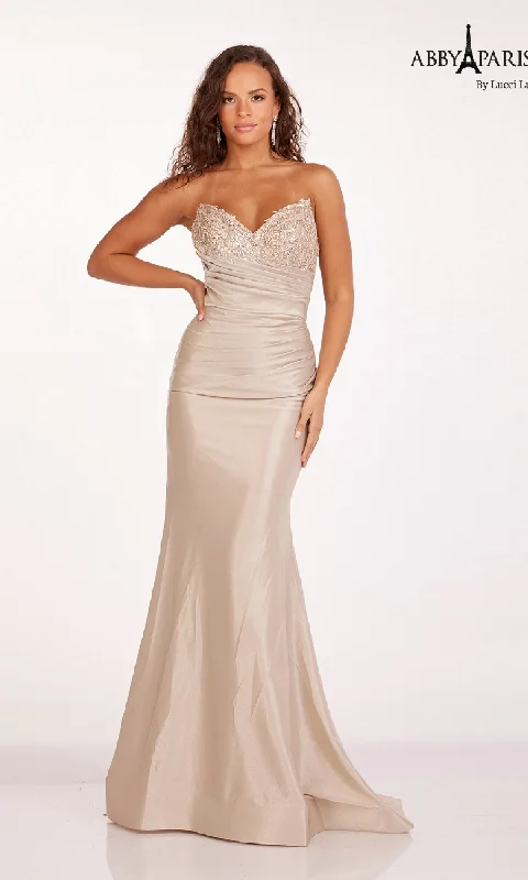 women's everyday dressesLong Prom Dress: Abby Paris 90251