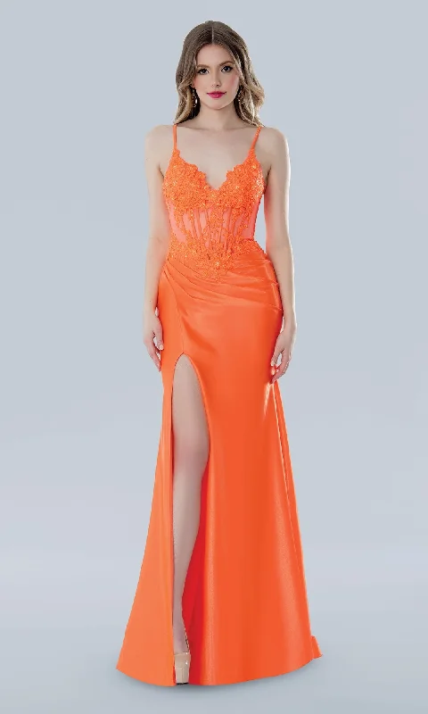 women's hourglass figure dressesLong Prom Dress: Stella Couture 25133
