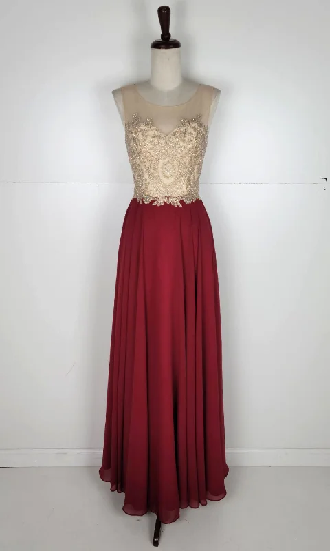Burgundy/Gold