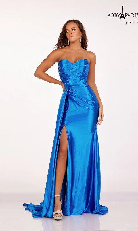 women's sustainable dressesLong Prom Dress: Abby Paris 90215