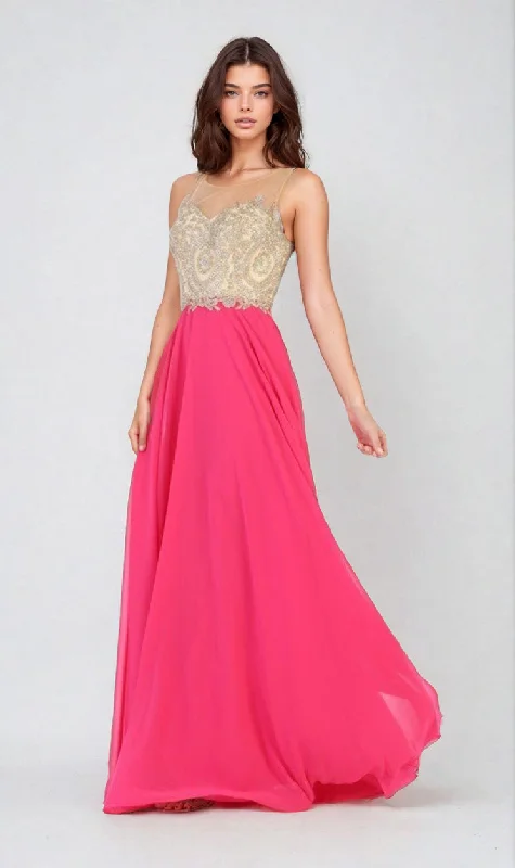Fuchsia/Gold