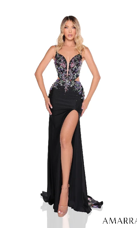 Velvet DressLong Prom Dress: Amarra 88332
