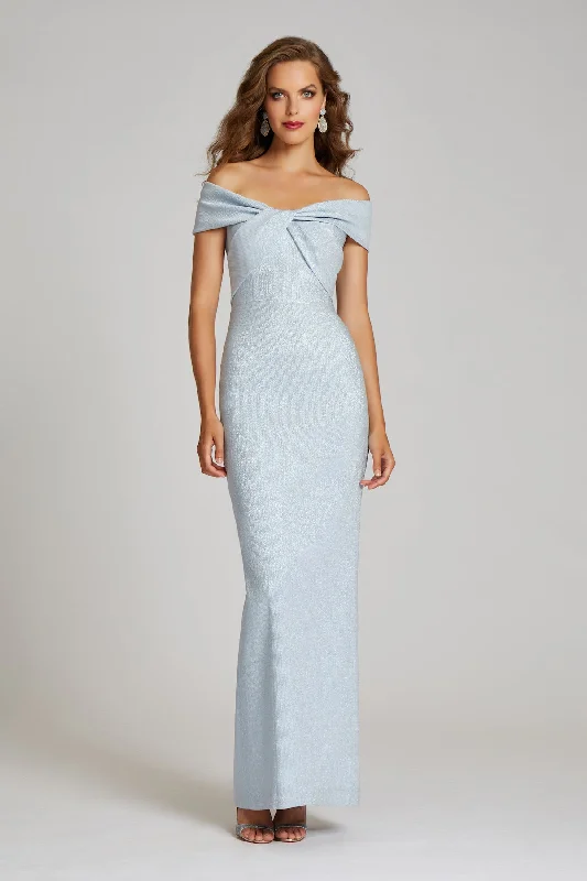 women's fair-trade dressesMetallic Twist Front Gown