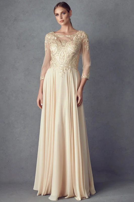 Sleeveless DressLa Merchandise LATM12 Long Sleeve Wholesale Mother of the Bride Gown Sleeveless DressLa Merchandise LATM12 Long Sleeve Wholesale Mother of the Bride Gown