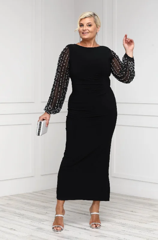 women's beach dressesMarina Women's Beaded Sleeve Long Formal Gown- Mother of the Groom Dress women's beach dressesMarina Women's Beaded Sleeve Long Formal Gown- Mother of the Groom Dress