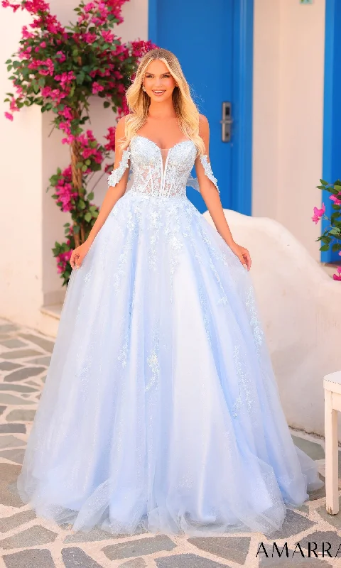 women's evening dressesLong Prom Dress: Amarra 88409