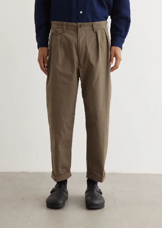 Men's Swim Trunks for Swimming2 Pleats Twill Pants