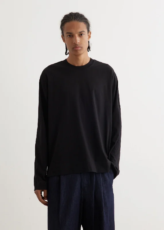 Men's Shirts with Ruffled HemlinesHemron Long Sleeve T-Shirt