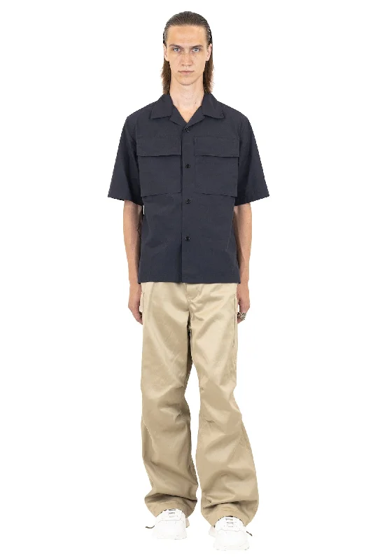 Dark Indigo Men's JeansJil Sander Shirt in Navy