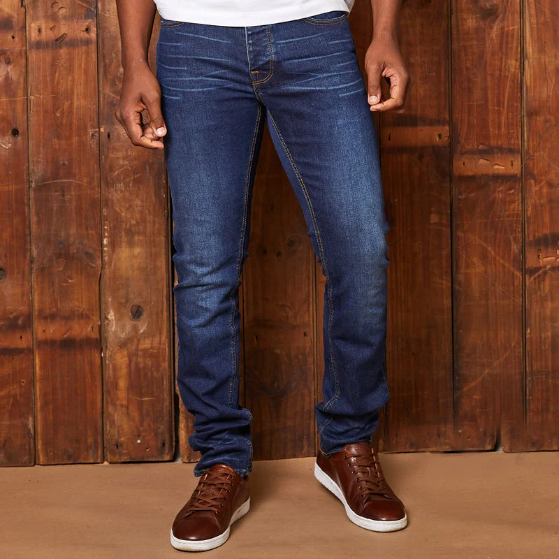 Men's Jeans with Stretch FabricRanger Slim Denim Indigo Light Wash