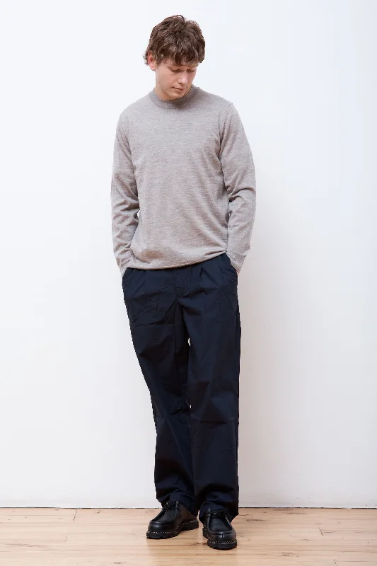Men's Sweaters with Embroidered DesignsTeis Tech Merino Sweater Sand