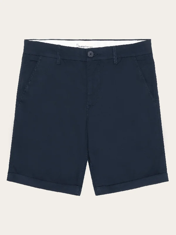 Versatile Men's ShortsCHUCK regular chino poplin shorts - Total Eclipse