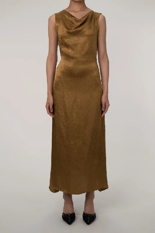 Cheetah Print DressLuxury Cowl Neck Cutout Back Creased Sleeveless Fishtail Evening Maxi Dress Cheetah Print DressLuxury Cowl Neck Cutout Back Creased Sleeveless Fishtail Evening Maxi Dress
