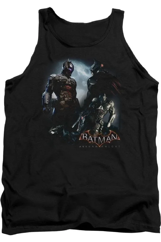 Men's Long-Sleeved ShirtsBatman Arkham Knight Face Off Adult Tank Top