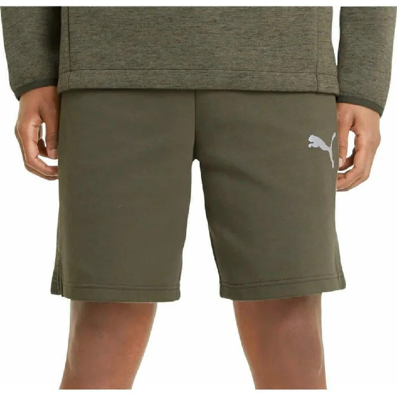 Men's Patterned Pants with StripesPuma EvoStripe Mens Training Shorts - Green