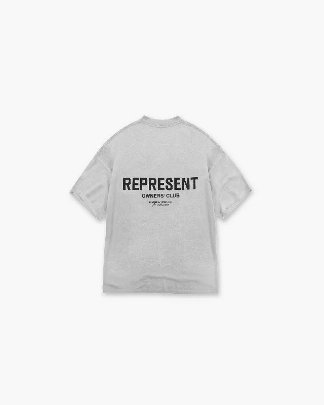 Men's Shirts with Belt AttachmentsRepresent Owners Club T-Shirt - Ash Grey