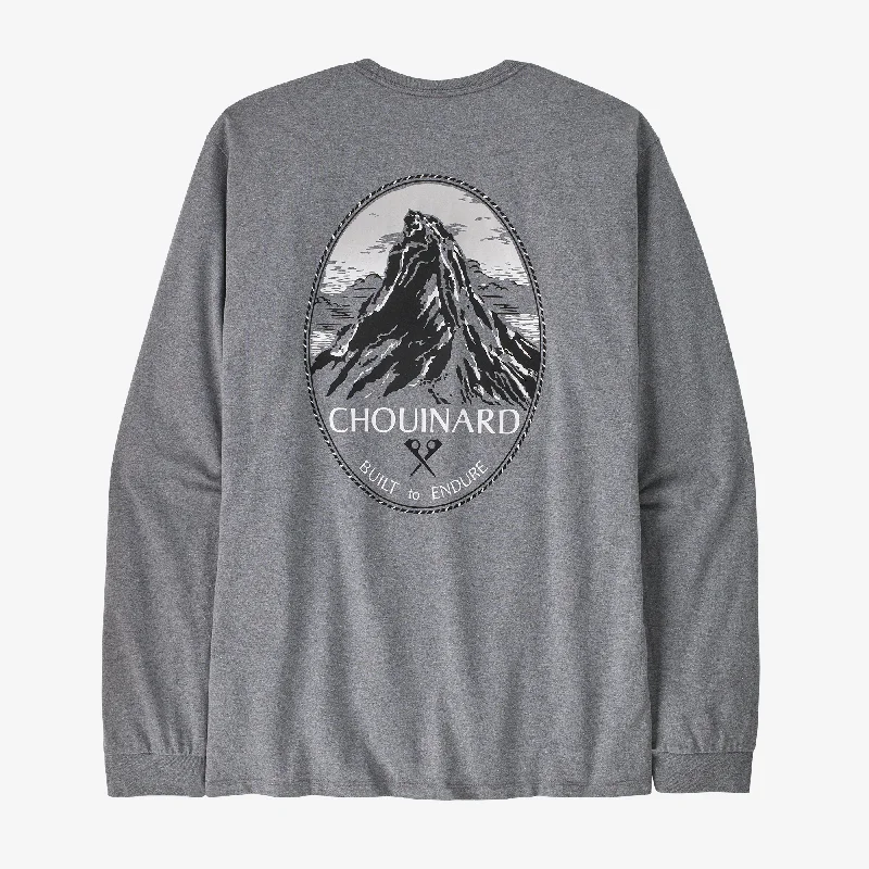 Men's Shirts with Plaid PatternsMen's Long-Sleeved Chouinard Crest Responsibili-Tee®