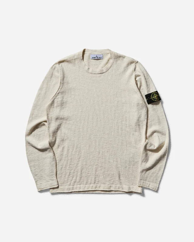 Men's Sweaters in Pastel ShadesMen's Cotton Crewneck Sweater Ivory