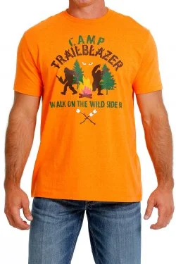 Men's Shirts with Hook-and-Loop ClosuresCinch Men's T-Shirt/MTT1690518