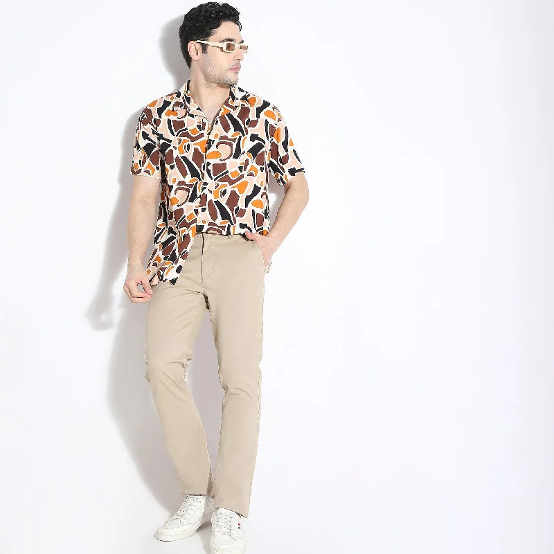 Men's Sweatpants for LoungingRetreat™ Shirts - 100% Premium Rayon Regular Fit Printed Cuban Collar Shirt Men's Sweatpants for LoungingRetreat™ Shirts - 100% Premium Rayon Regular Fit Printed Cuban Collar Shirt