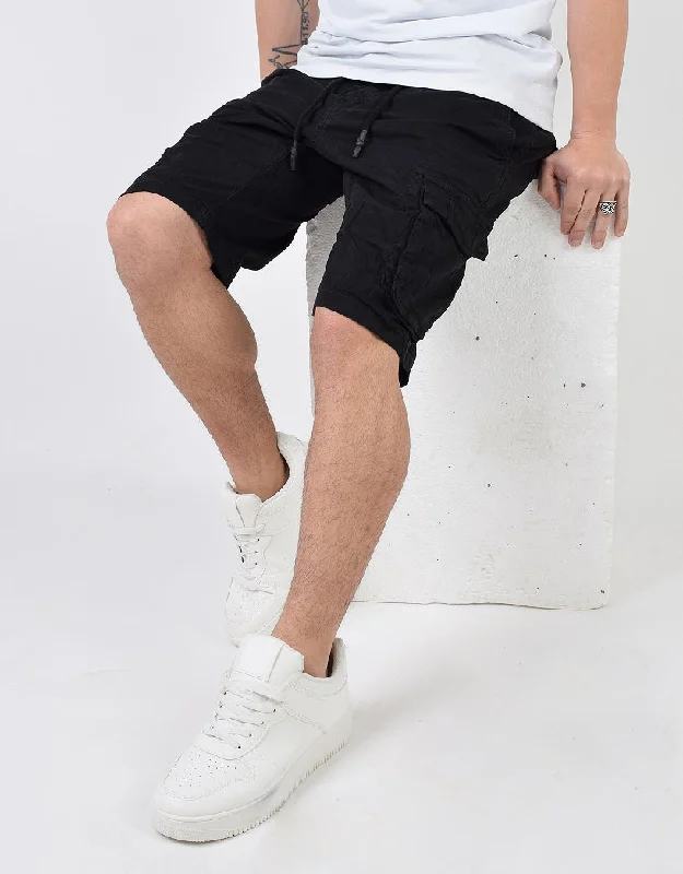 Men's Pants with Ripped and Distressed DetailsCargo Short