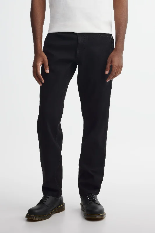Men's Jeans with Fashionable RipsJeans 5 poches coupe confort - Homme