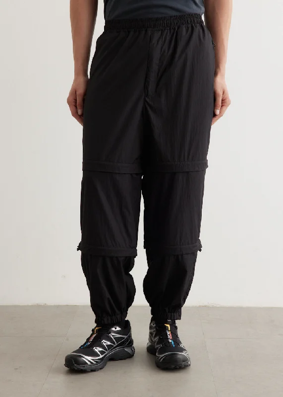 Men's Pants with Wrinkle-Resistant FabricTech Detachable Windbreaker Pants