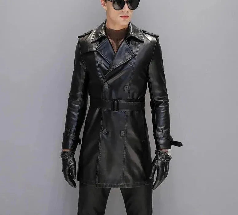 Men's Coats for SnowboardingMen's Leather Trench Coat