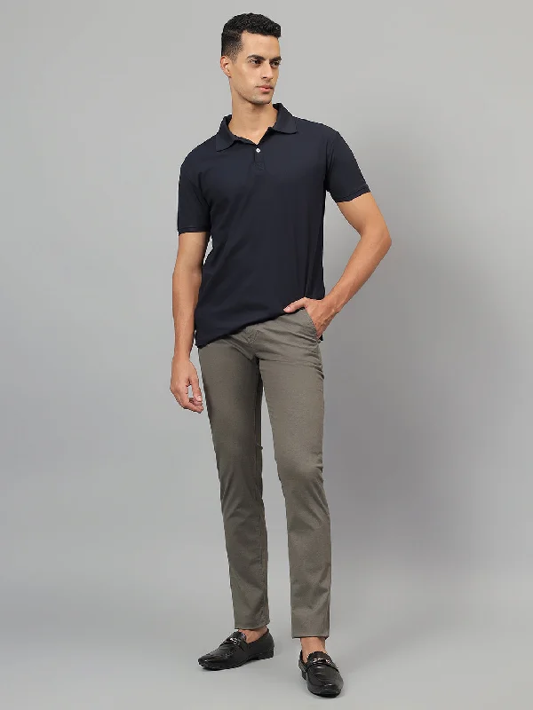 Men's Party Pants for a Fun Night OutMen's Olive Green Self-Design Non-Pleated Casual Trouser Men's Party Pants for a Fun Night OutMen's Olive Green Self-Design Non-Pleated Casual Trouser