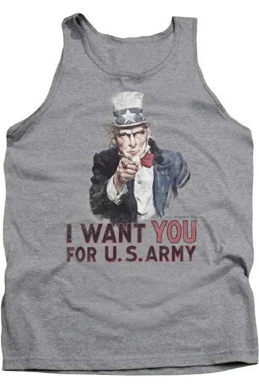 Casual Men's T-ShirtsU.S. ARMY I Want You Adult Tank