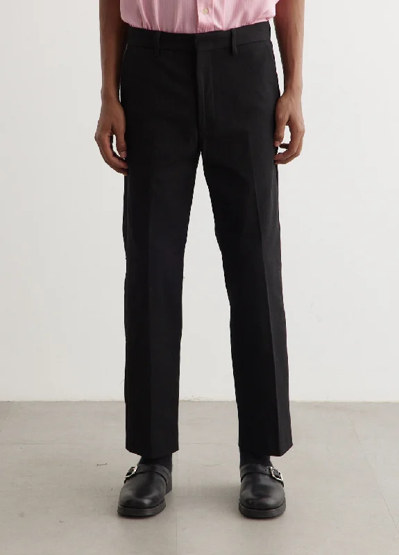Men's Zippered Pants for SecurityAyonne Co Mix Twill Pants