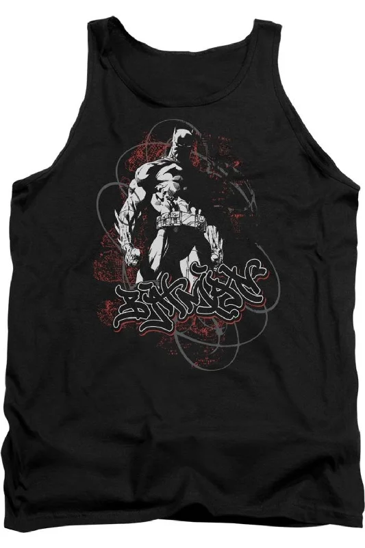 Men's Short-Sleeved ShirtsBatman Urban Gotham Adult Tank Top