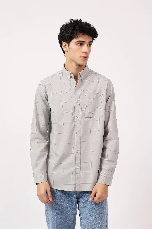 Men's Custom-Fit Pants for a Personalized TouchBUTTON DOWN CHECK SHIRT
