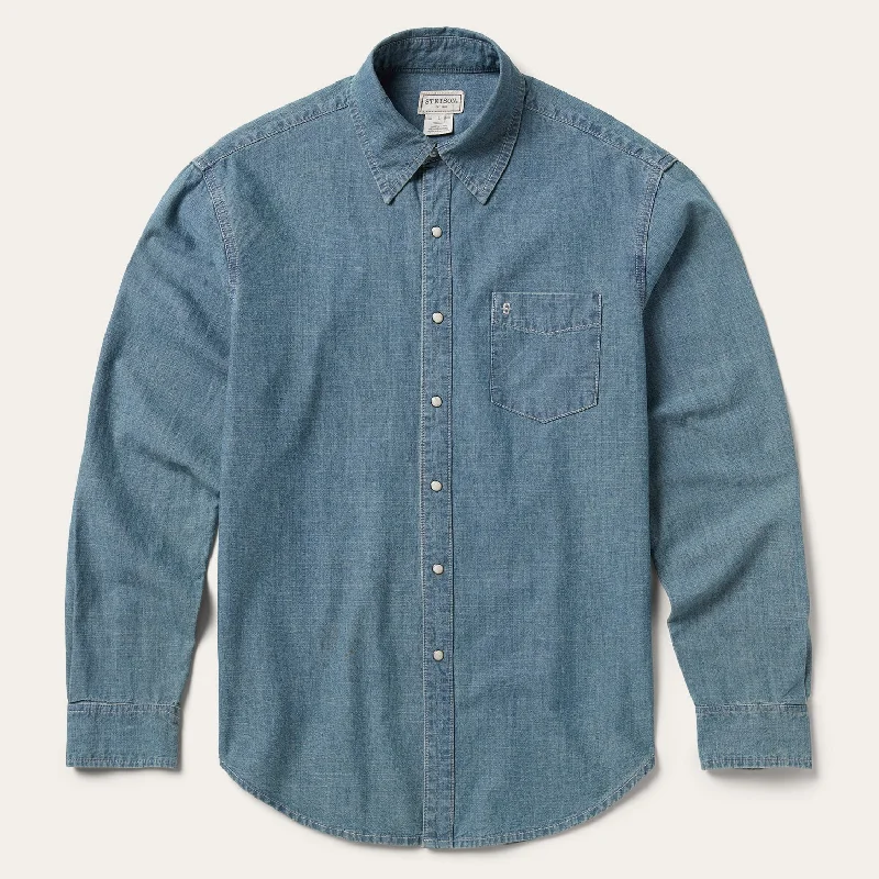 Workwear Men's JeansChambray Denim Shirt