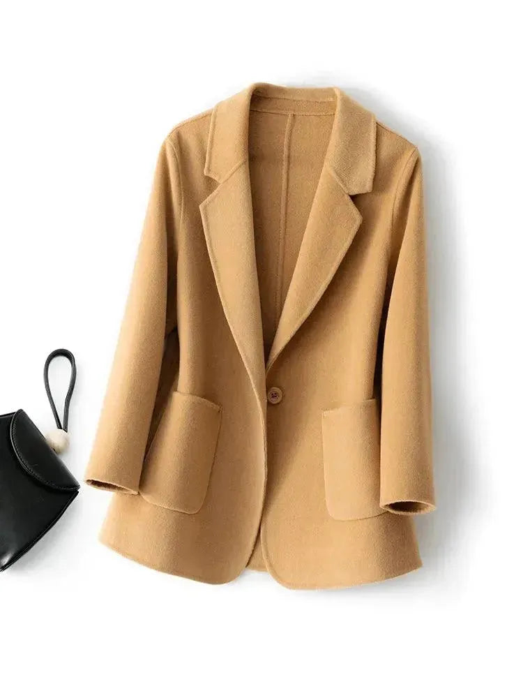 Men's Coats with ButtonsStylish Loose Women Coat