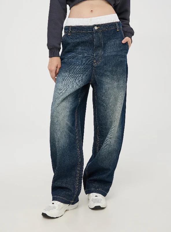 Modern Men's JeansWoman's  Long pants jeans