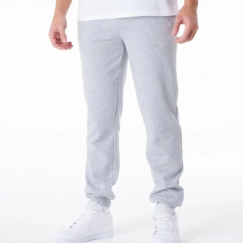 Men's Pants with Contrast StitchingNew Era Essential Grey Joggers