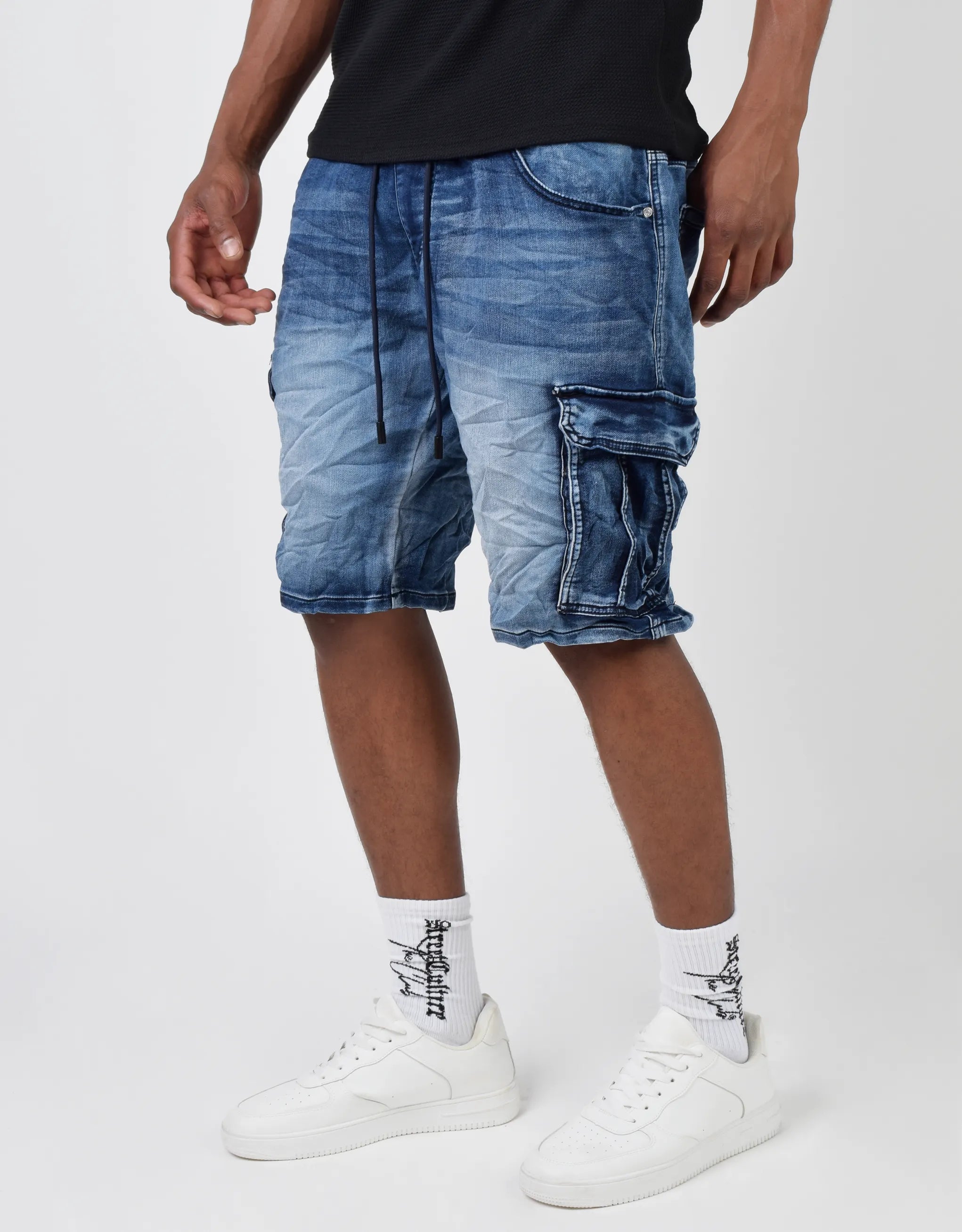 Men's Pants with Pleated FrontsCargo Short