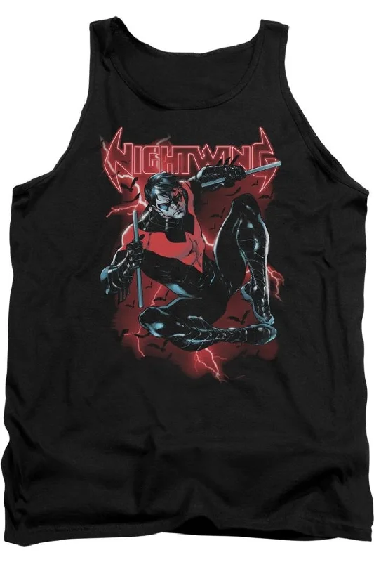 Men's Shirts with TiesBatman Nightwing Adult Tank Top