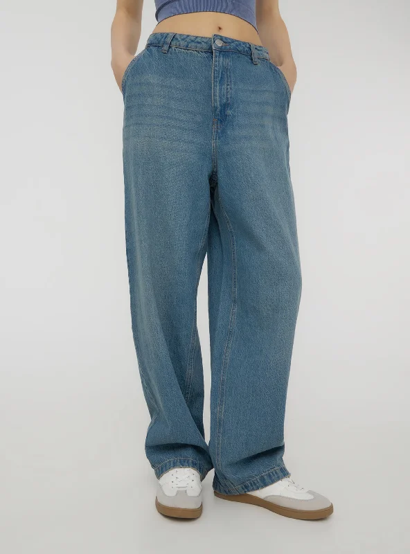 Rip and Tear Men's JeansWoman Long pants jeans