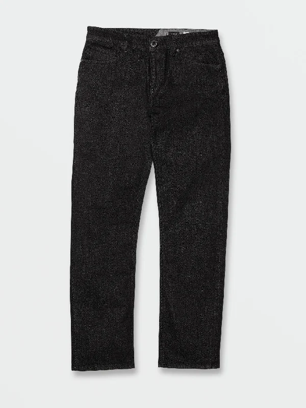 Vintage Men's JeansV Solver Modern Fit Stretch Jeans - Rinsed Black