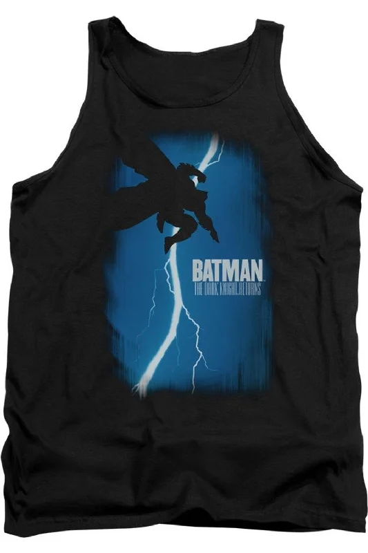 Men's Flowy Shirts for a Relaxed LookBatman Dkr Cover Adult Tank Top