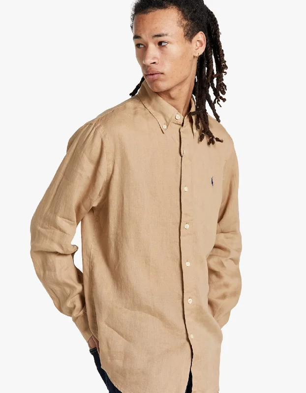 Men's Bootcut Jeans for a Flattering ShapeLong Sleeve Linen Sport Shirt - Vintage Khaki Men's Bootcut Jeans for a Flattering ShapeLong Sleeve Linen Sport Shirt - Vintage Khaki