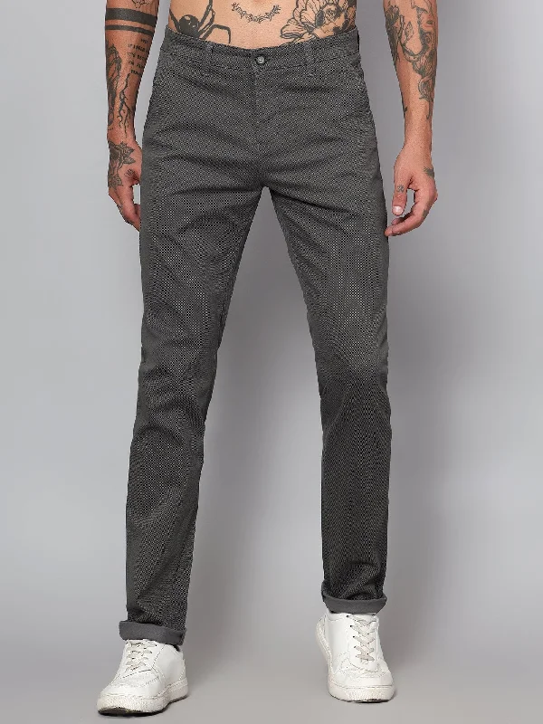 Men's Velcro-Closure Pants for ConvenienceMen's Casual Flat front Dark Grey Trousers Men's Velcro-Closure Pants for ConvenienceMen's Casual Flat front Dark Grey Trousers