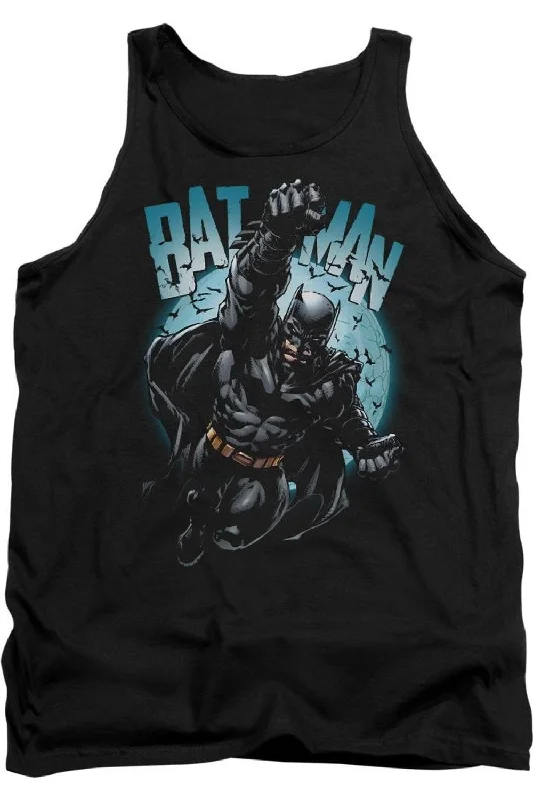 Men's Shirts for Beach OutingsBatman Moon Knight Adult Tank Top