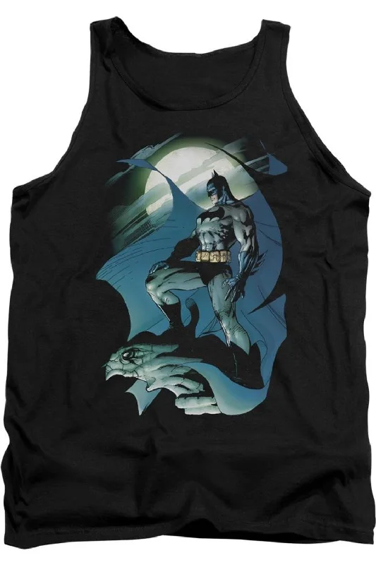 Breathable Men's Mesh TopsBatman Glow Of The Moon Adult Tank Top