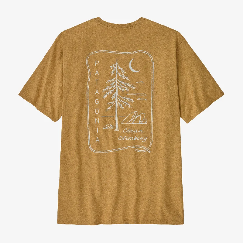 Men's Shirts with Hidden ButtonsMen's Clean Climb Roots Responsibili-Tee®