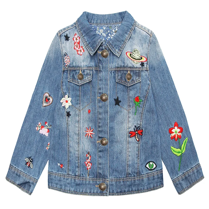 High-Quality Ripped Men's JeansGirls Dazzling Embroidered Denim Outfits