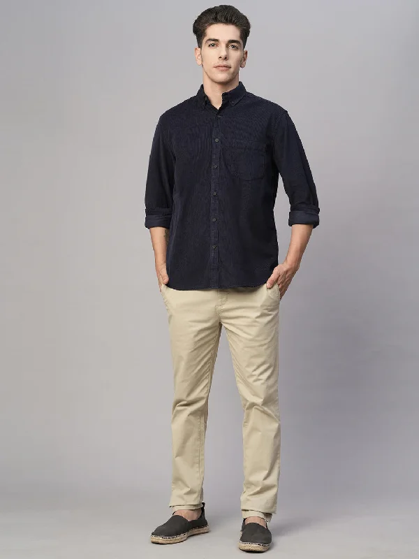Men's Pants with Patchwork PatternsMen's Corduroy 100% Cotton Navy Regular Fit Long Sleeved Shirt Men's Pants with Patchwork PatternsMen's Corduroy 100% Cotton Navy Regular Fit Long Sleeved Shirt